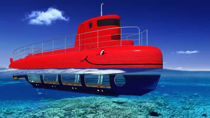 split 1hour semisubmersible submarine trip