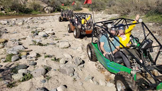 scottsdale/phoenix guided selfdrive atv sand buggy tour