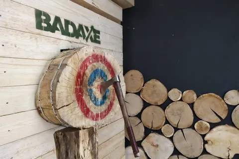 Axe Throwing Fun