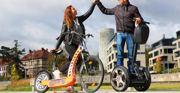 Prague: Grand Segway and eScooter Live Guided City Tour