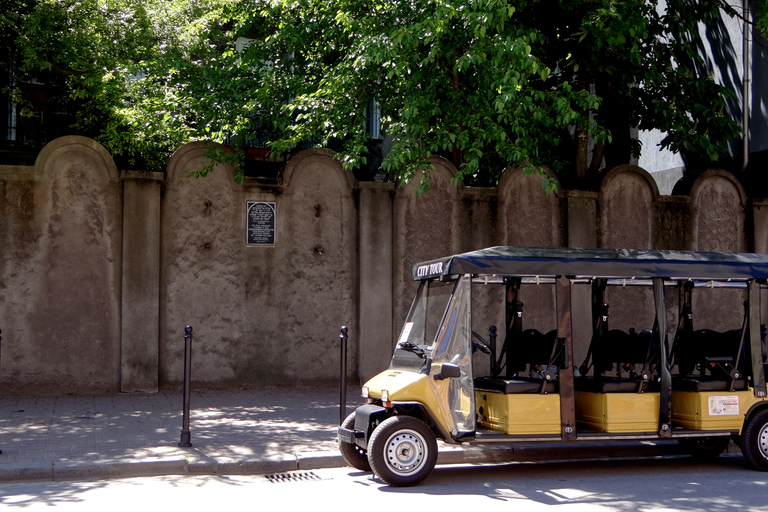 Krakow: Jewish Quarter and Former Ghetto Tour by Golf Cart