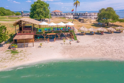 Playa Morena, enige kasteel in de zee van ColombiaPlaya Morena Standaard Optie