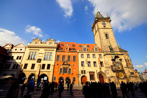 Praga: tour de medio día por la ciudad a pie y en autobús