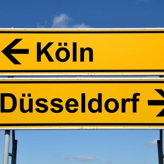 Düsseldorf: Keulen rivaliteitstour met broodtijd en bier