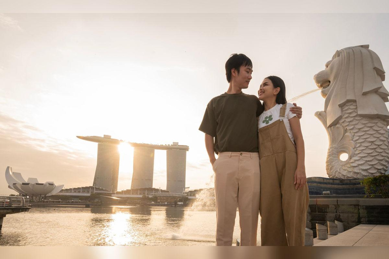Singapore: Iconic Private Photoshoot Super Premium: 75 photos | 90 mins