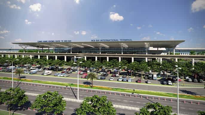 hanói transferência do aeroporto noi bai para o bairro antigo
