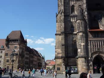 Neurenberg 2 uur oude stad hoogtepunten wandeltour in het Engels