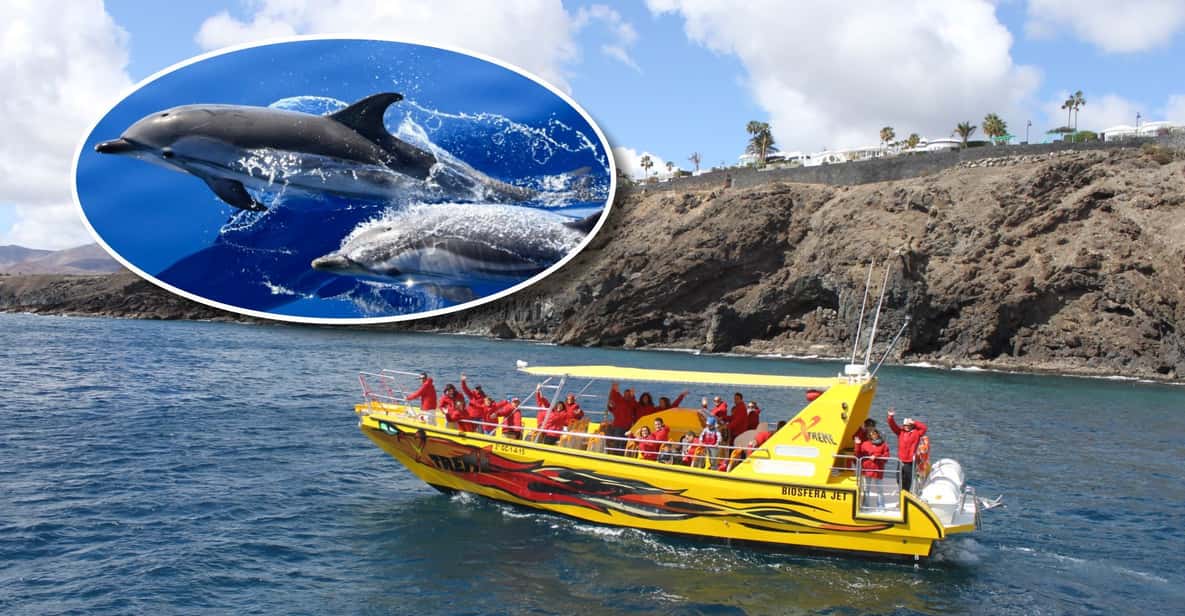 Lanzarote: Lobos Island Half-Day Dolphin Watching Trip