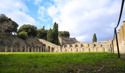 Von Rom aus: Pompeji & Herculaneum Kleingruppentour