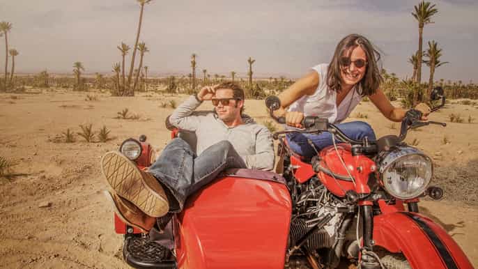 marrakech private city secrets sidecar ride