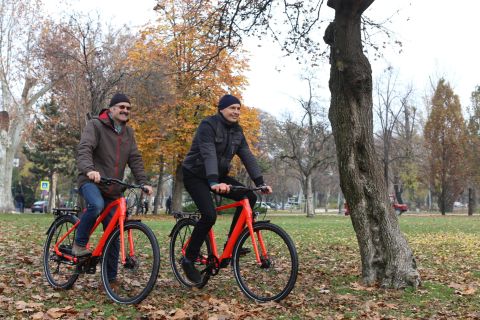 Budapeste: passeio guiado de bicicleta elétrica