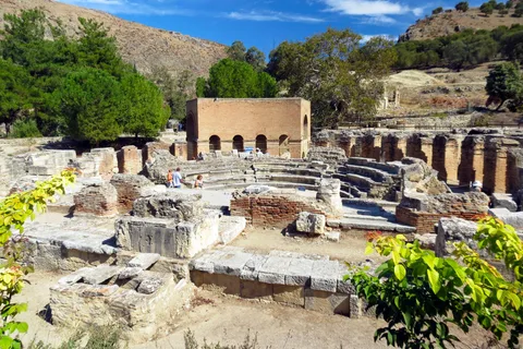 Matala - Ancienne Phaistos - Faistos & Gortyn - Sud de la Crète