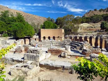 Matala - Ancient Phaistos - Faistos & Gortyn - South Crete