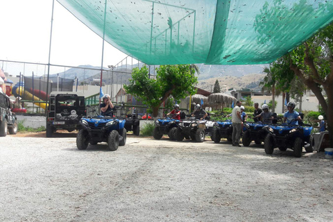 From Georgioupolis: Half-Day Quad ATV SafariQuad for 1 Driver 1 Passenger