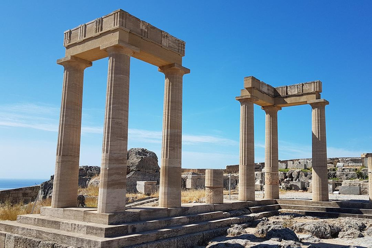 Omgeving Rhodos Stad: Lindos Rondreis Transfer met Vrije TijdLindos Express (6 uur)