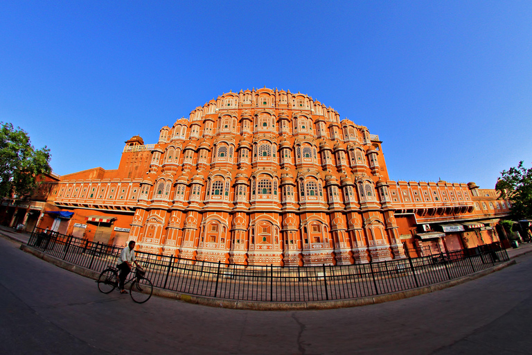 Van Delhi: privérondleiding van een hele dag in JaipurAll-inclusive tour met lunch, monumententoeslag