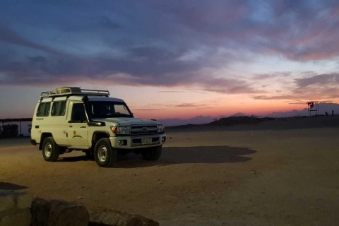 Hurghada: aventura de observación de estrellas en el desierto en jeep con cenaHurghada: Aventura de observación de estrellas en el desierto en jeep