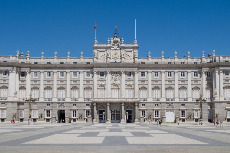 Madrid : Visite guidée du Palais royal avec billet coupe-fileVisite de groupe en espagnol
