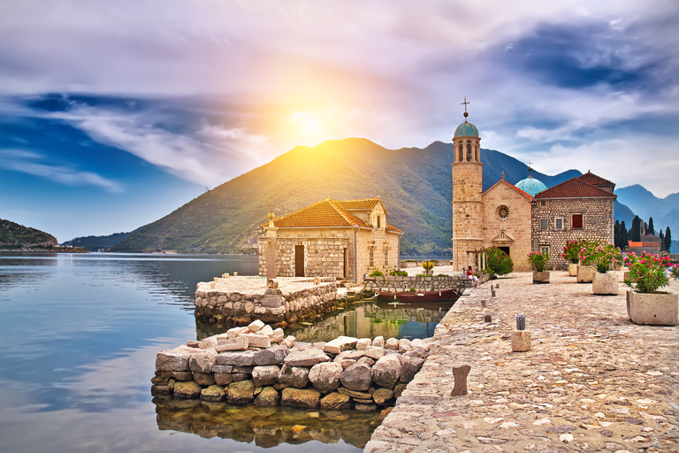 Kotor : Grotte bleue et Notre-Dame des Rochers Tour en bateau en groupe