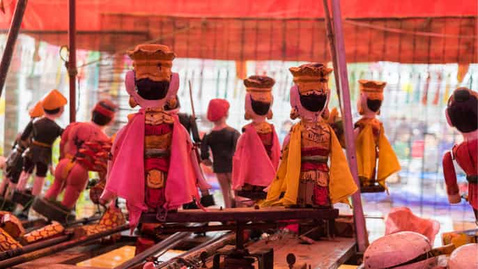 hanoi traditional water puppets village tour