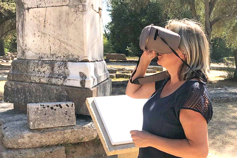 Olympia: Självguidad rundtur i Olympia med virtuell verklighetOlympia: Self-Guided Virtual Reality Tour of Olympia