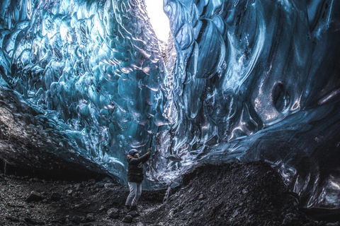 From Jökulsárlón: Crystal Ice Cave Vatnajökull Glacier Tour From Jökulsárlón: Crystal Ice Cave Day Tour on Vatnajökull