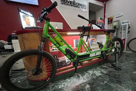 fiets, ebike tandem huren