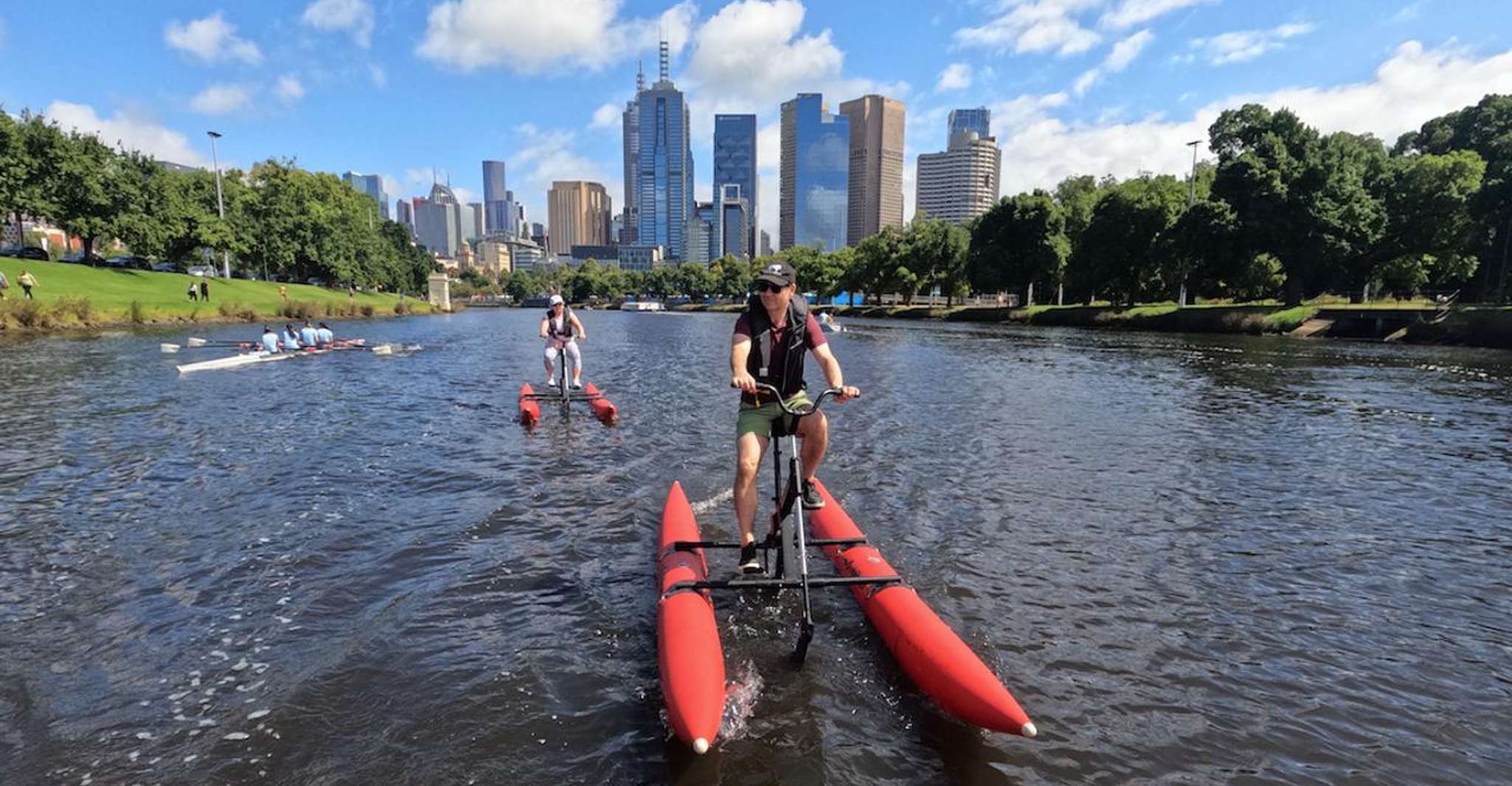 Yarra River, Melbourne Waterbike Tour