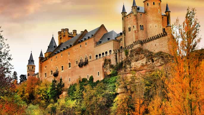 ganztägige tour von avila und segovia ab madrid