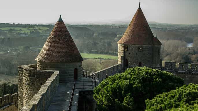 2hour private walking tour of carcassonne