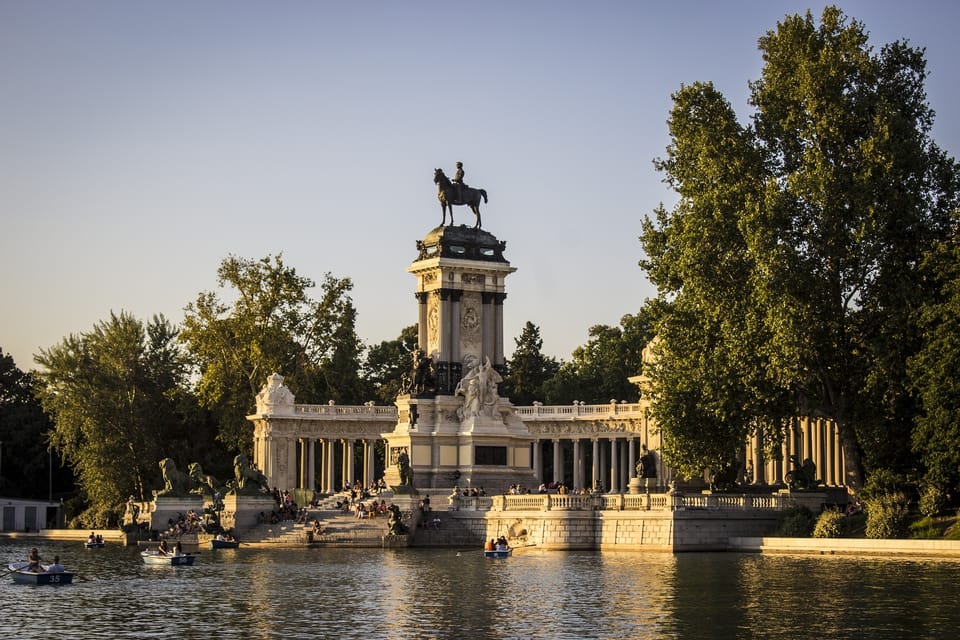 Retiro Park - One of Madrid's largest and liveliest parks