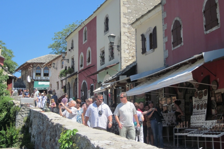 Van Split/Trogir: Mostar en Kravice-watervallen met lunch