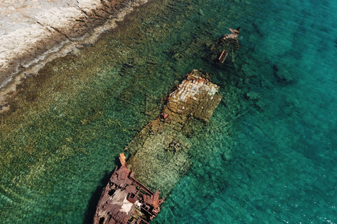 Desde Chania: viaje en barco privado por la bahía de Balos y la isla de Gramvousa