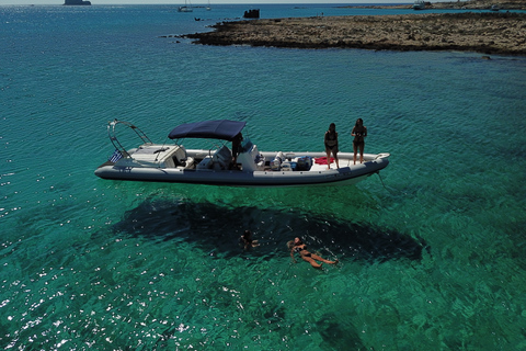 Desde Chania: viaje en barco privado por la bahía de Balos y la isla de Gramvousa