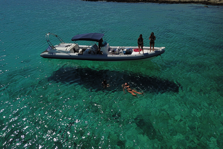 Desde Chania: viaje en barco privado por la bahía de Balos y la isla de Gramvousa