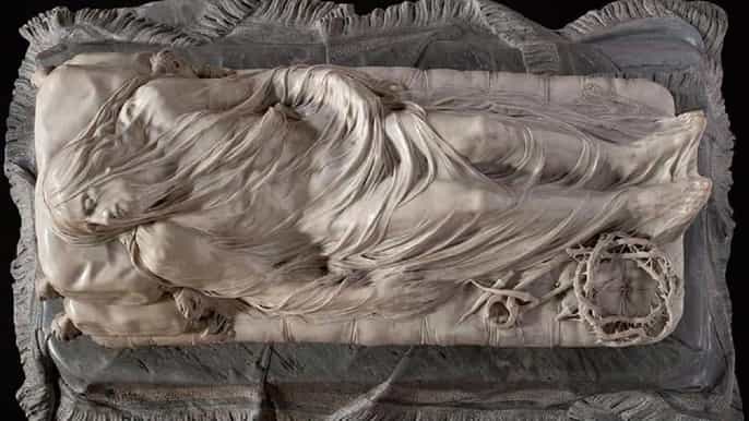 naples downtown tour and veiled christ entry