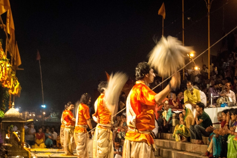 Varanasi: visite d'une demi-journée et soirée Aarti (culte)