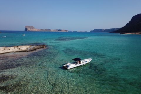 From Kissamos Port: Balos and Gramvousa Private RIB Cruise
