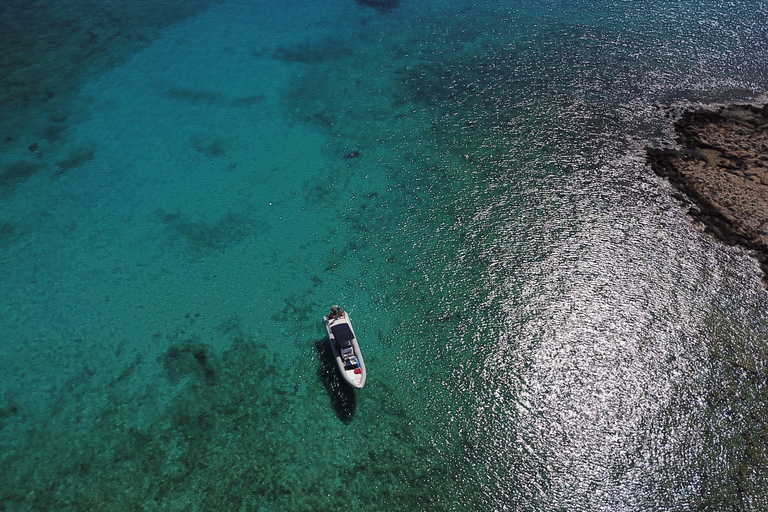 Van de haven van Kissamos: privé RIB-cruise op Balos en Gramvousa