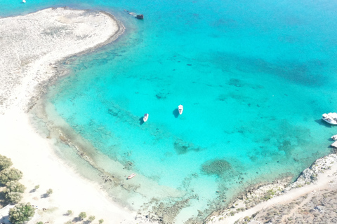 Van de haven van Kissamos: privé RIB-cruise op Balos en Gramvousa