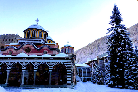 Desde Sofía: viaje autoguiado a monasterio de Rila y PlovdivExcursión autoguiada con transporte compartido