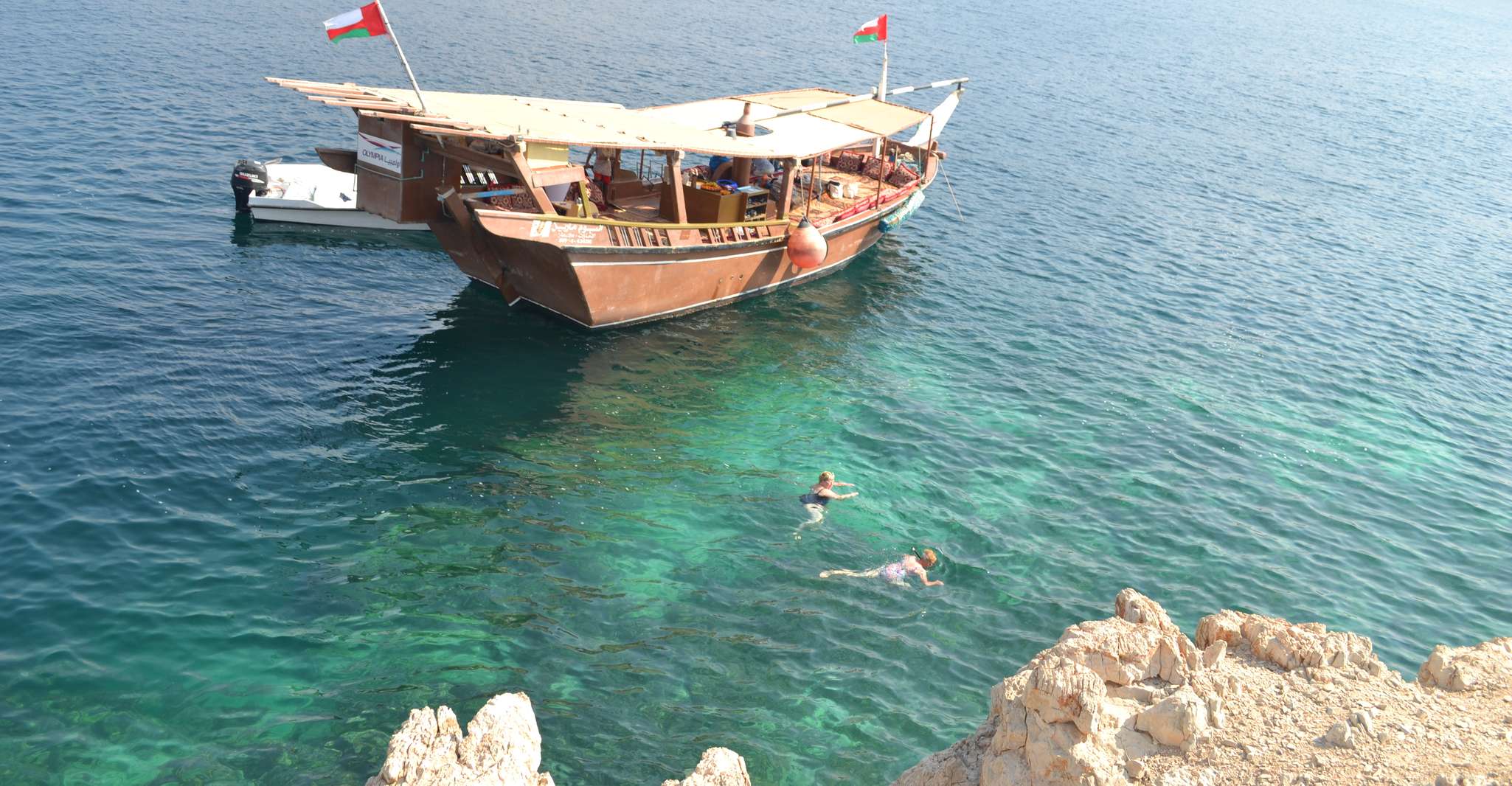 Des Émirats arabes unis, Musandam Khasab Dolphin Voyage d'observation avec le déjeuner - Hizvo