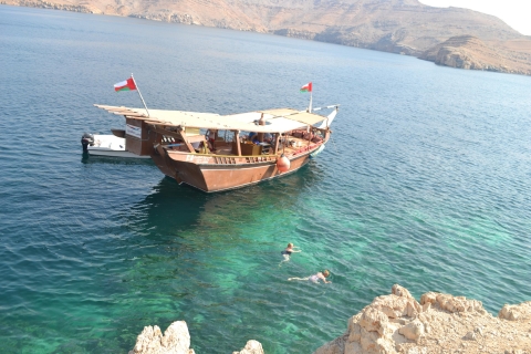 From UAE: Musandam Khasab Dolphin Watching Trip with Lunch Pickup from Dubai, Sharjah or Ajman