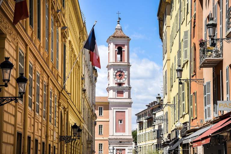 Tour privato a piedi del centro storico di NizzaTour pubblico a piedi del vecchio quartiere di Nizza