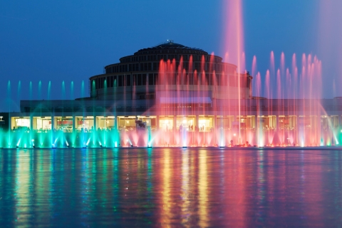 Wrocław: multimedialny wieczorny pokaz fontann