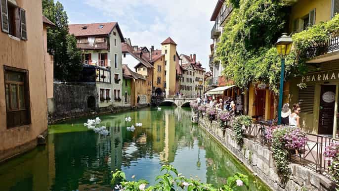 visite privée à pied du centre historique d’annecy