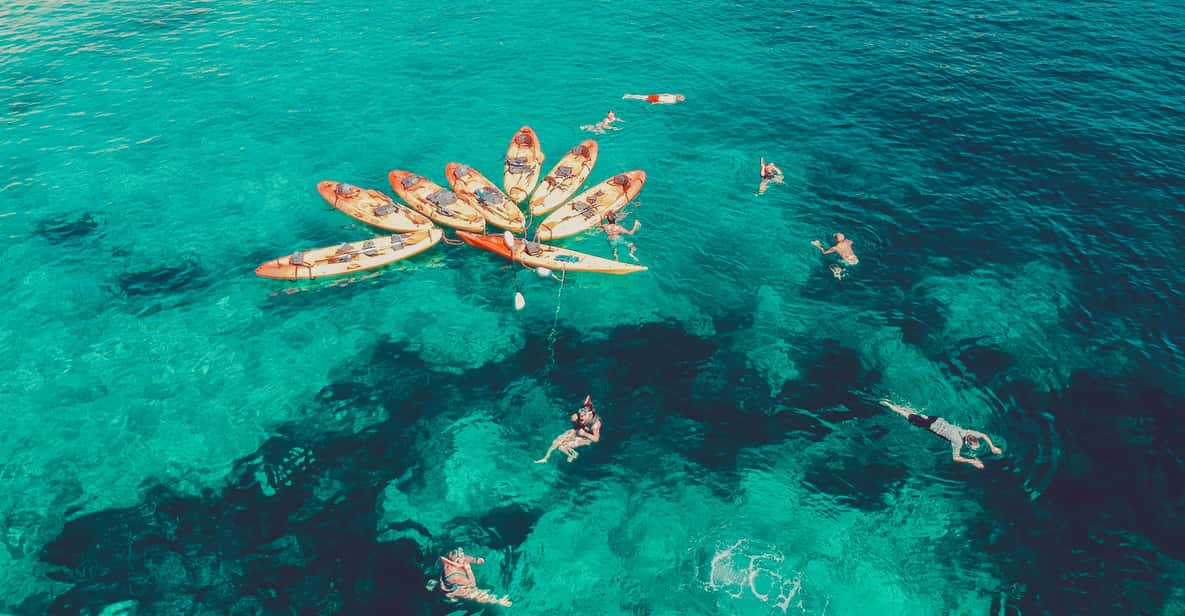From Barcelona Sitges Kayaking and Snorkeling Trip GetYourGuide
