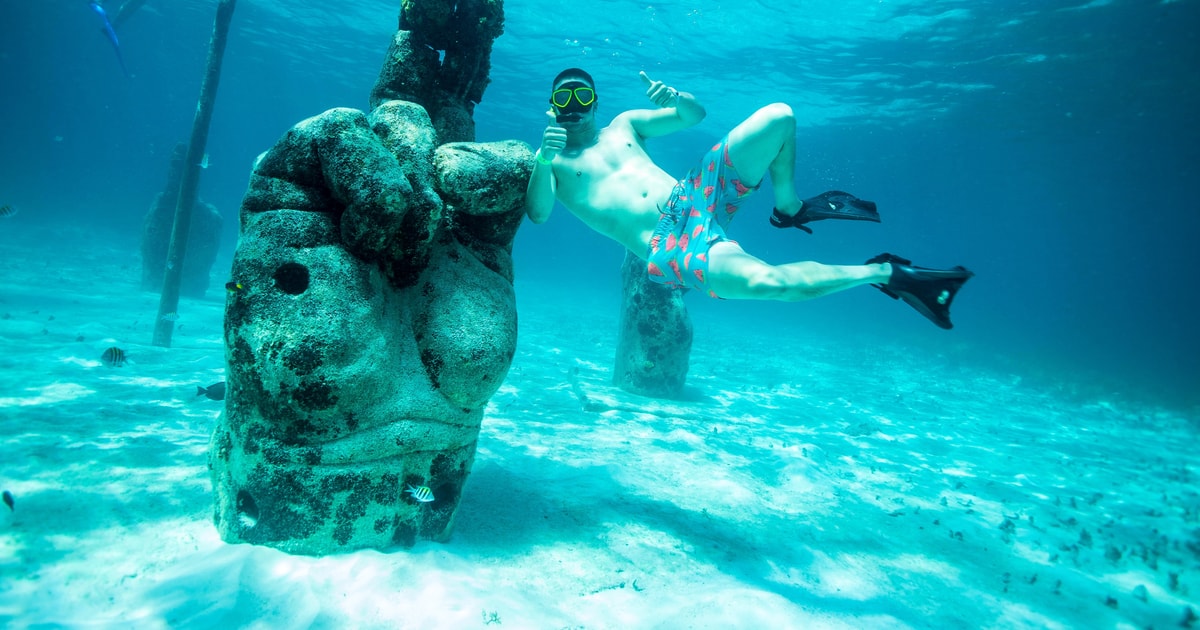 Cancun: 3-Hour Snorkel at Underwater Museum & Coral Reef | GetYourGuide