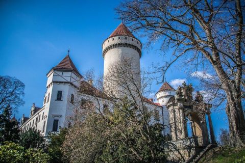 Von Prag aus: Burg Konopiště und Kozel-Brauerei mit Mittagessen