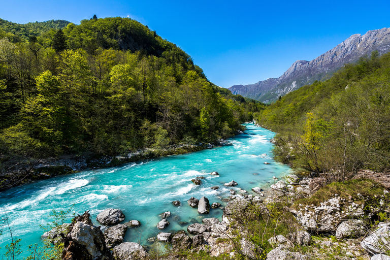 Z Lublany: wycieczka z przewodnikiem do Soczy i Kranjskiej Gora